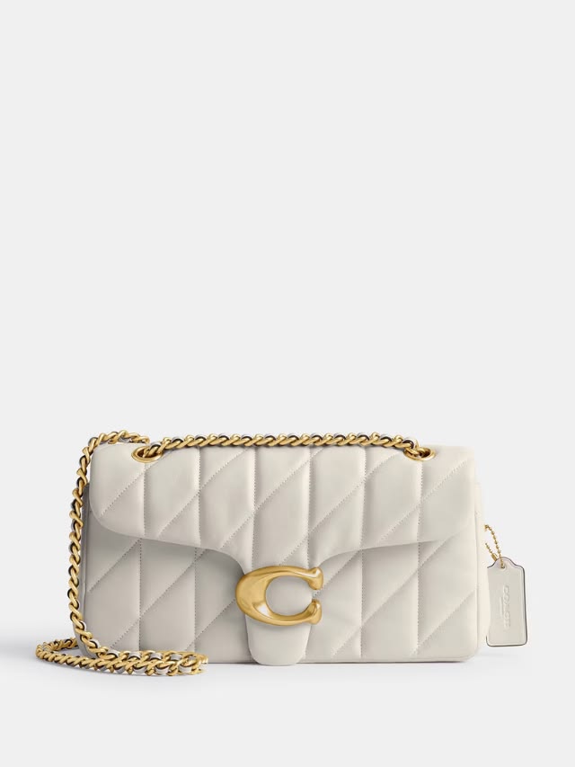 Coach: Tabby White Bag